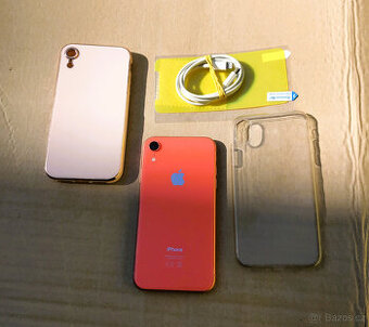 Prodám: Apple Iphone XR 64GB Coral Orange -- VÝBORNÝ STAV