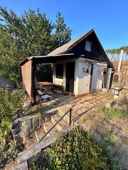 Prodej zahrady s chatkou, CP 284m2, obec Hrušovany u Brna