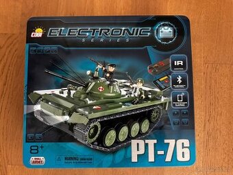 Electronic series lego PT-76 tank - 1