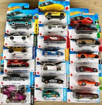 Hot Wheels "angličáky" ze sbírky