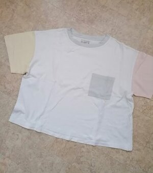 Tričko crop top XL
