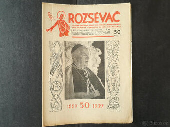 Rozsévač - náboženský časopis - červenec 1939, Olomouc