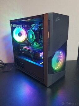 Herní PC: Ryzen 5 5500/ RX 5700XT 8GB/ 16gbRAM/ záruka
