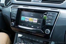 Škoda Superb 3 panel navigace