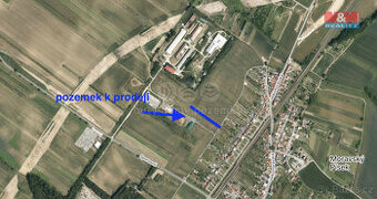 Prodej komerčního pozemku, 1137 m², Moravský Písek