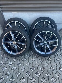 Originál alu kola Škoda Gemini 5x112 R18
