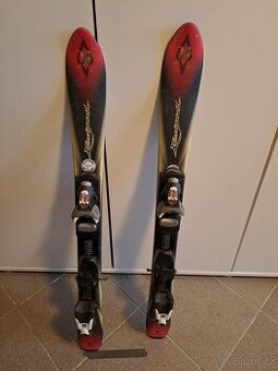 Lyže 90 + lyžáky - 1