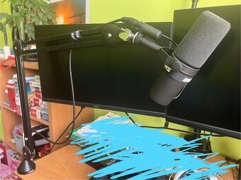 Shure SM7B + rameno + kabel