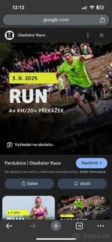 Gladiator race Pardubice kategorie Open