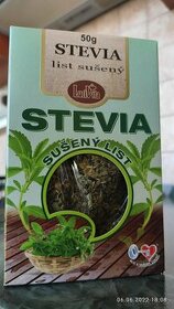Prodám sušené lístky stévie.