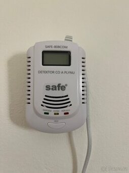 Kombinovaný detektor CO, hořlavých a výbušných plynů SAFE 80