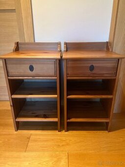2x noční stolek Ikea Leksvik