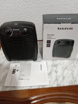Ohřívač Taurus GOBI 2000 W černý, nepoužívaný