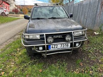 Opel Frontera 4x4, tažné