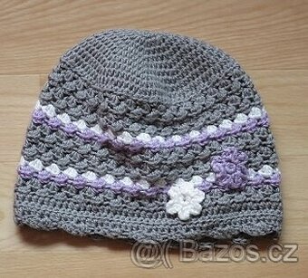 Čepice háčkovaná