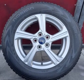 16"NEJET ZIMNÍ OBUT ALU KOLA 5x108 FORD PUMA+ČIDLA