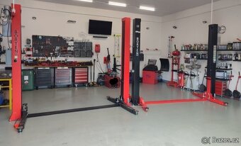 Dvousloupový hydraulický zvedák, zdviž BOR4200E 4200kg,2025