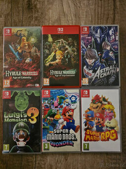 Nintendo switch 1/2 hry