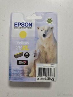 Originální náplň do tiskárny Epson Yellow 26XL