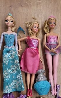 Panenky Frozen Elsa, s kytarou a baletka