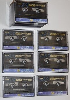 Magnetof.kazety MC TDK SA 120min., typ II chrom, CRO2,6 ks