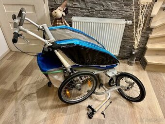 THULE CHARIOT CX 1, modrý (vozík, kočár, kočárek)