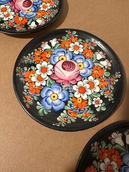 Malované dezertní talíře