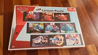 Puzzle s cars 3v1 s příběhem NOVÉ