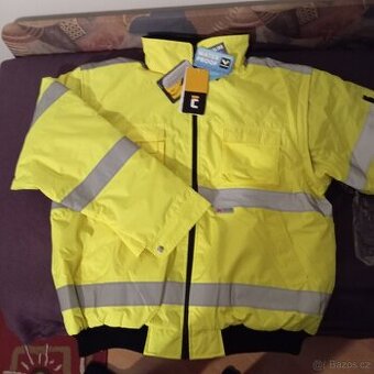 Cerva Clovelly HV Jacket reflexni bunda xxxl