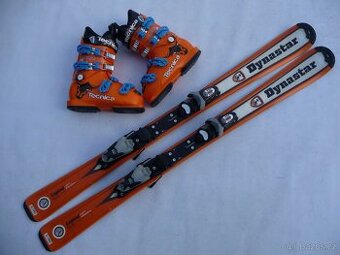 50. Detske lyže DYNASTAR - 120cm + boty TECNICA 35eu SET