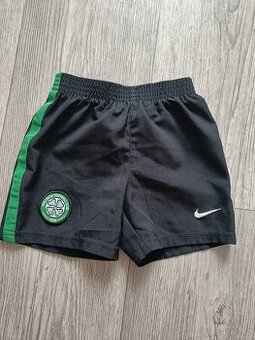 Celtic fotbalové kraťasy vel. 74/80-92