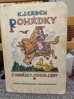 Staré vydání: K.J.Erben: POHÁDKY s obrázky Josefa Lady