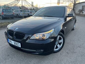 Bmw 520D 130kw manuál bez koroze bohatá výbava top alu kola