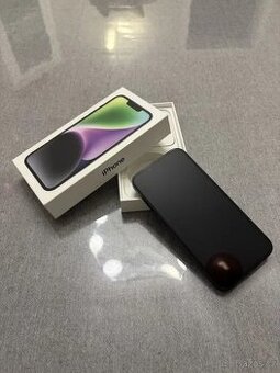 Prodám iPhone 14 128 GB – Black, velmi dobrý stav