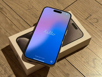 Apple iPhone 15 PRO – 512GB – CZ distribuce TOP STAV