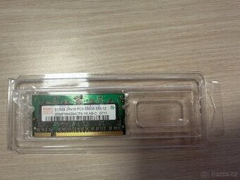 1 × 512 Mb DDR2 SO-DIMM 667 MHz (PC2-5300) – Hynix