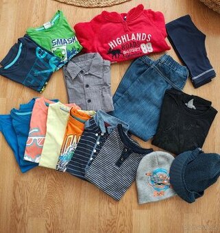 16 kousků na chlapce ve věku 4-6 let