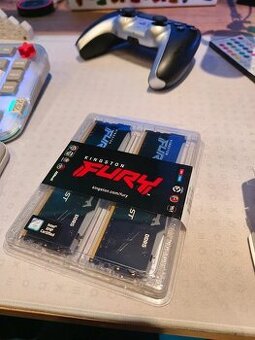nové: RGB Kingston FURY 32GB kit DDR5 5600MHz cl40 beast