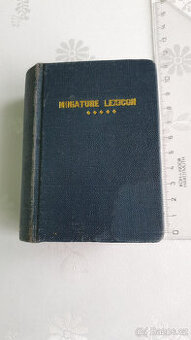 Miniaturní Lexicon anglického jazyka