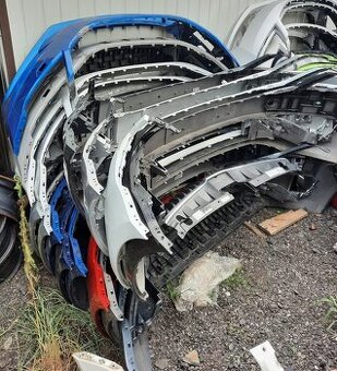 škoda fabia 3 octavia 3 kapoty narazniky blatnik dveře světl