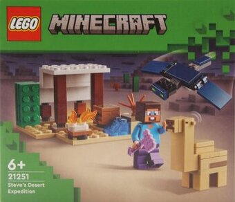 LEGO Minecraft 21251 – Steve a výprava do pouště