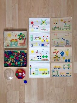 Retro skládanka - TOFA Zásmuky + hra blechy