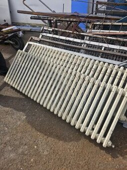 Litinový radiátor, 60cm, 29 článků, 2ks