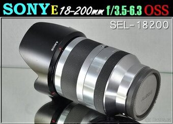 Sony E 18-200mm 3.5-6.3 OSS APS-C Zoom E mount