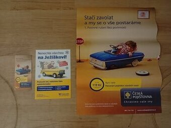 Šlapací Moskvič - reklamní plakát