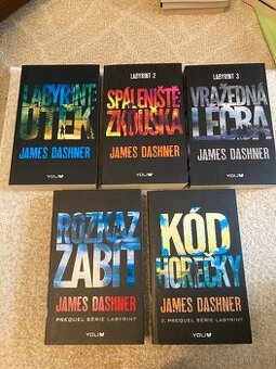 James Dashner - Série Labyrint + 2 x prequel
