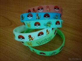 Dětské svítící náramky Pokemon / Pokémon Pikachu dárek