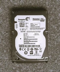 Seagate Thin HDD - 500 GB, 2.5", 7mm