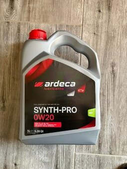 Motorový olej ardeca synth pro 0W20 5L
