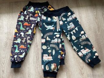 Softshellové kalhoty velikost 104, 2 kusy